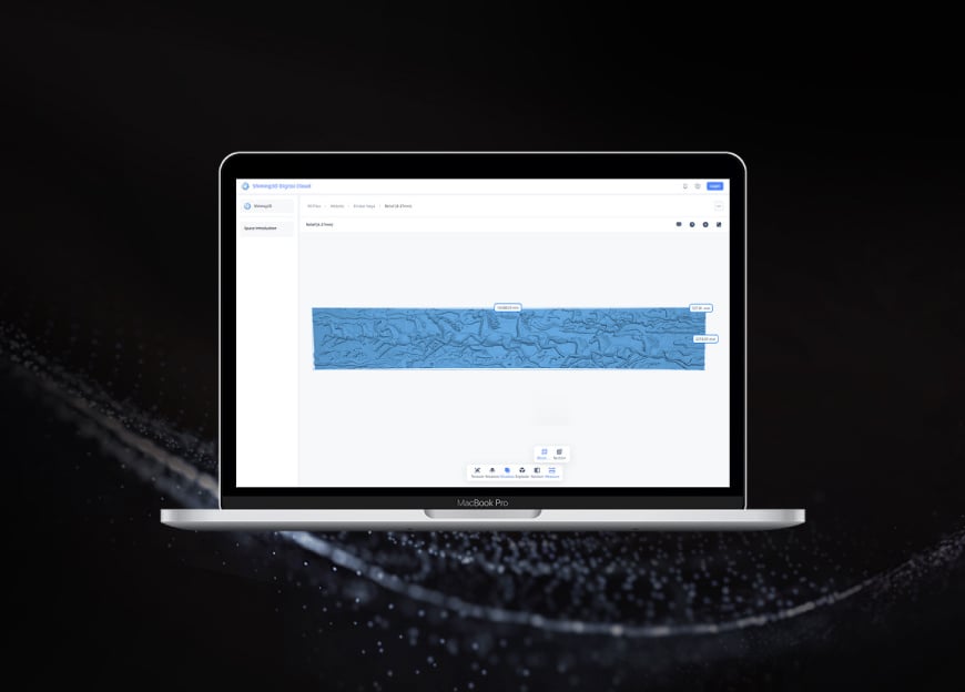 VEGA leuchtende 3d-Wolke